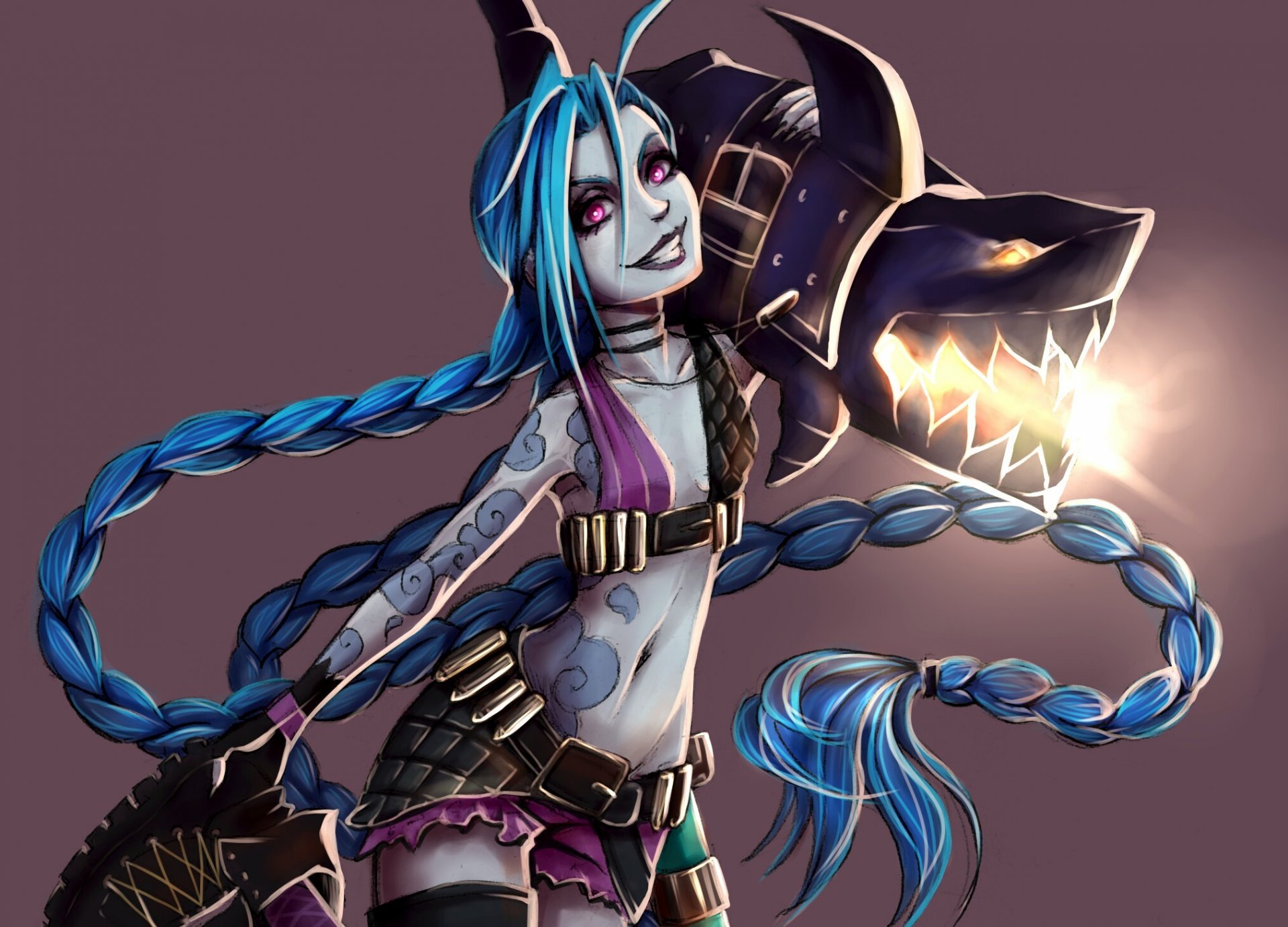 league of legends jinx squalo munizioni