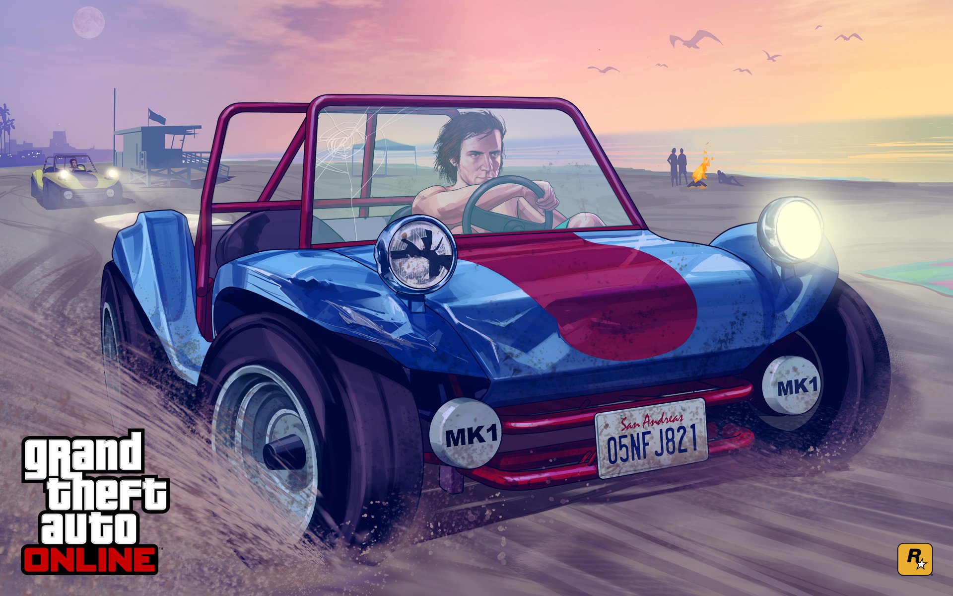 grand theft auto v gta online art machine beach