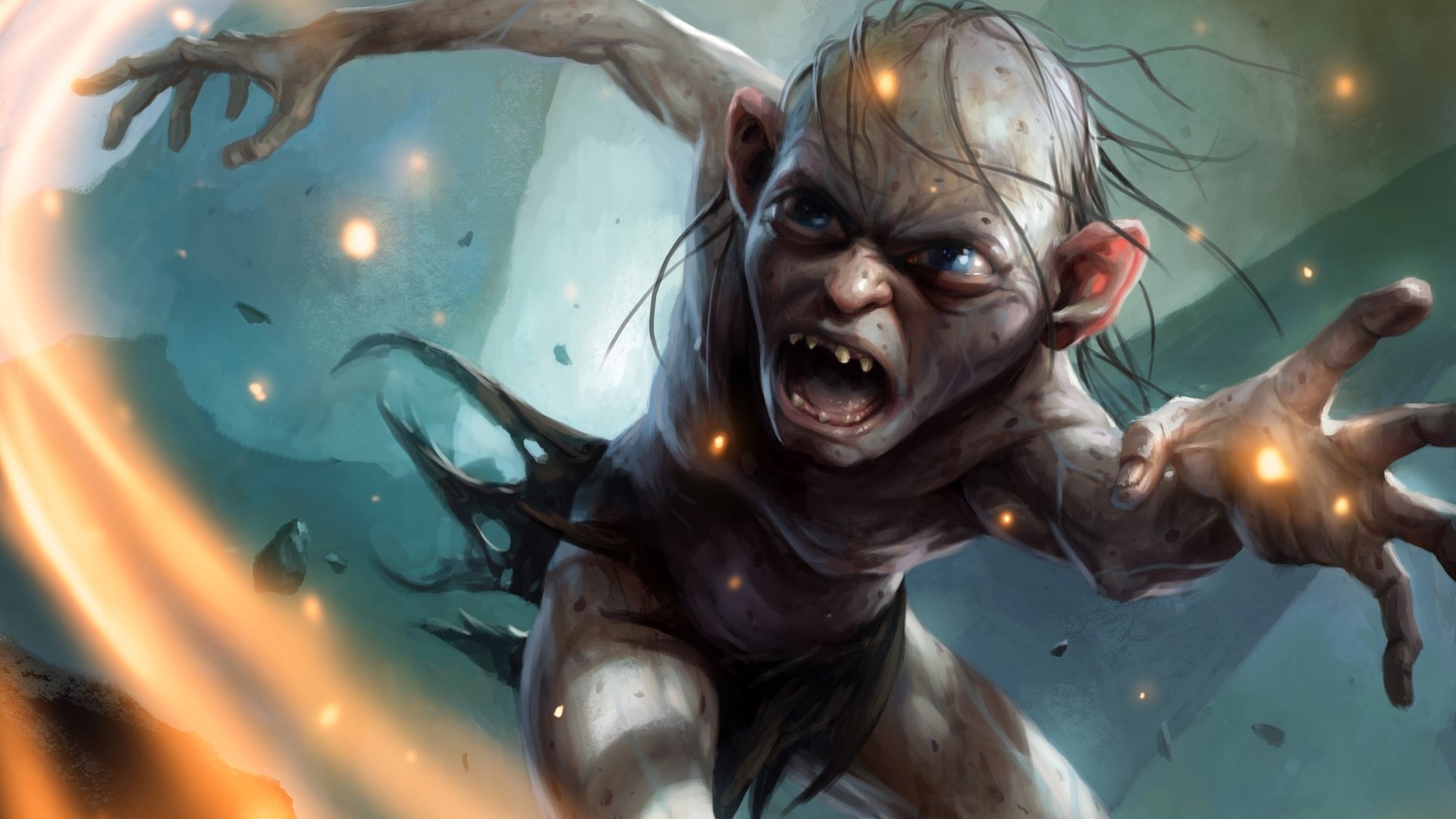 guardians of middle-earth gollum smeagol