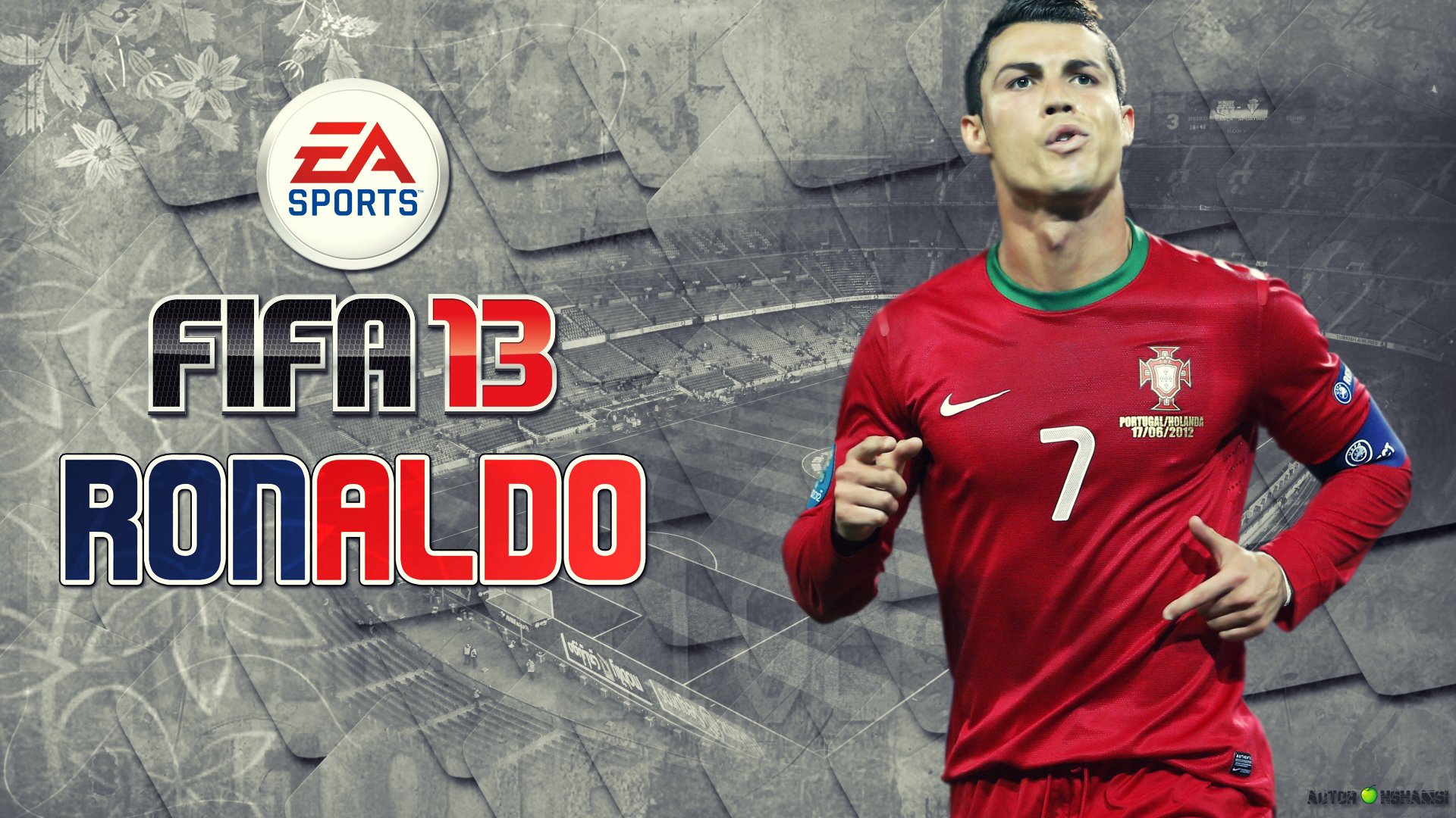 cristiano ronaldo juego fifa 13 portugal