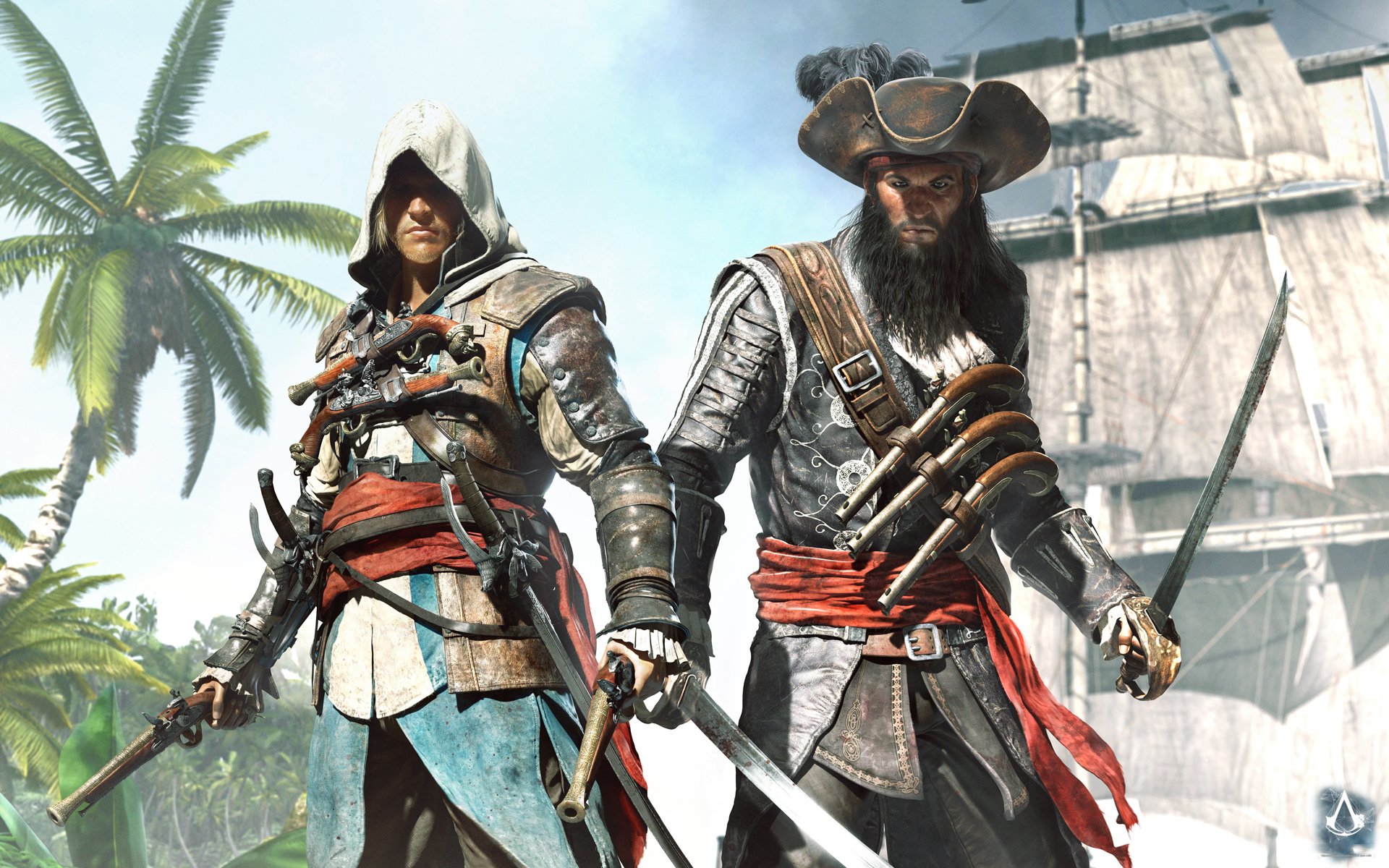 assassin s creed iv: black flag assassin pirates edward kenuey black beard black flag edward teach captain