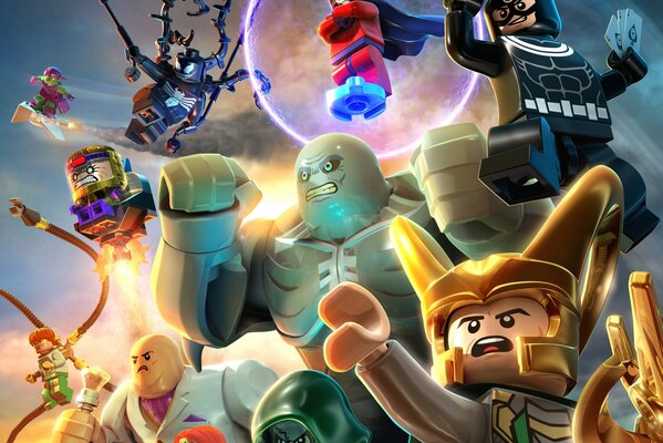 Lego Heldin von Marvel Spielzeug