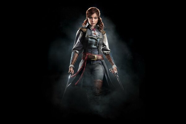 Chica de Assasins Creed