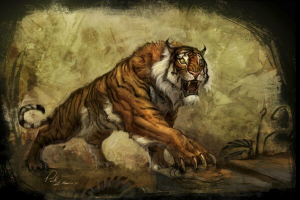 Tomb Raider incontra la tigre