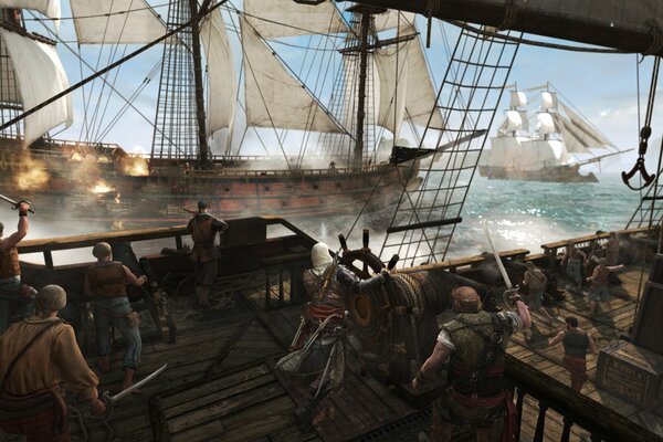 Jeu d ordinateur assassin Creed 4