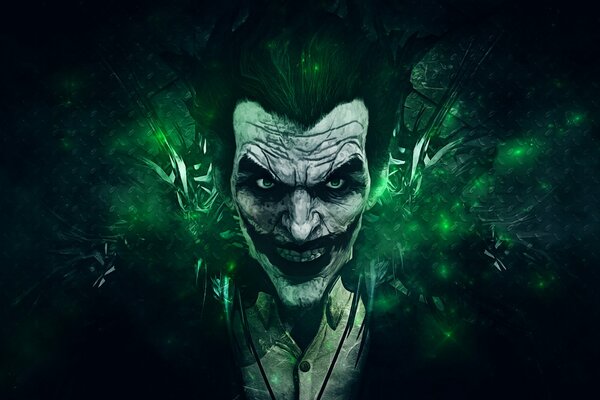 Art wygaszacz ekranu na pulpicie z gry DS Joker