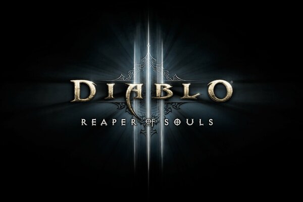 The logo of the computer game Diablo