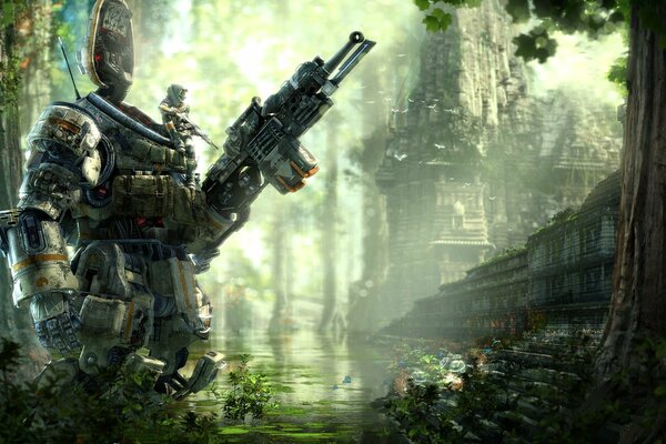 Titanfall : Die Expedition, der Dschungel von Electronic Arts