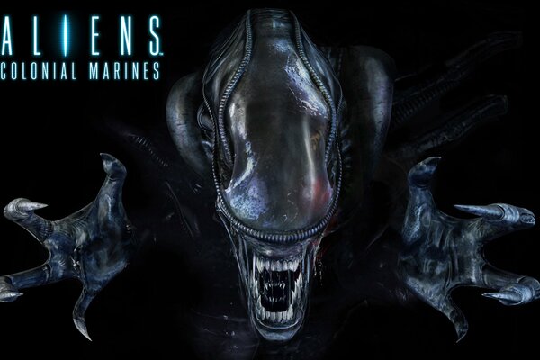 Film Aliens, un cartello al cinema