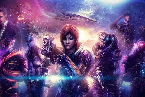 David Anderson, Liara tsoni and other heroes