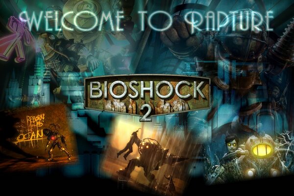 Roboty BioShock w kilku lokalizacjach