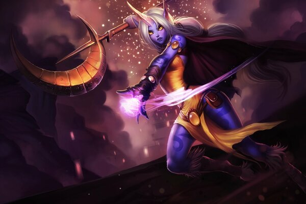 Fille elfe de League of Legends