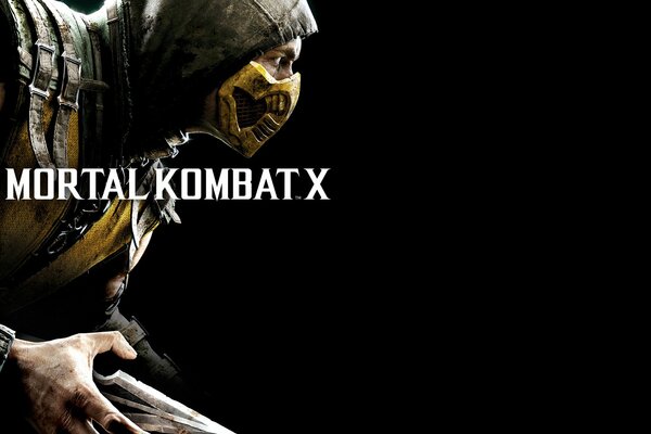 The main screen saver from the game Mortal Kombat