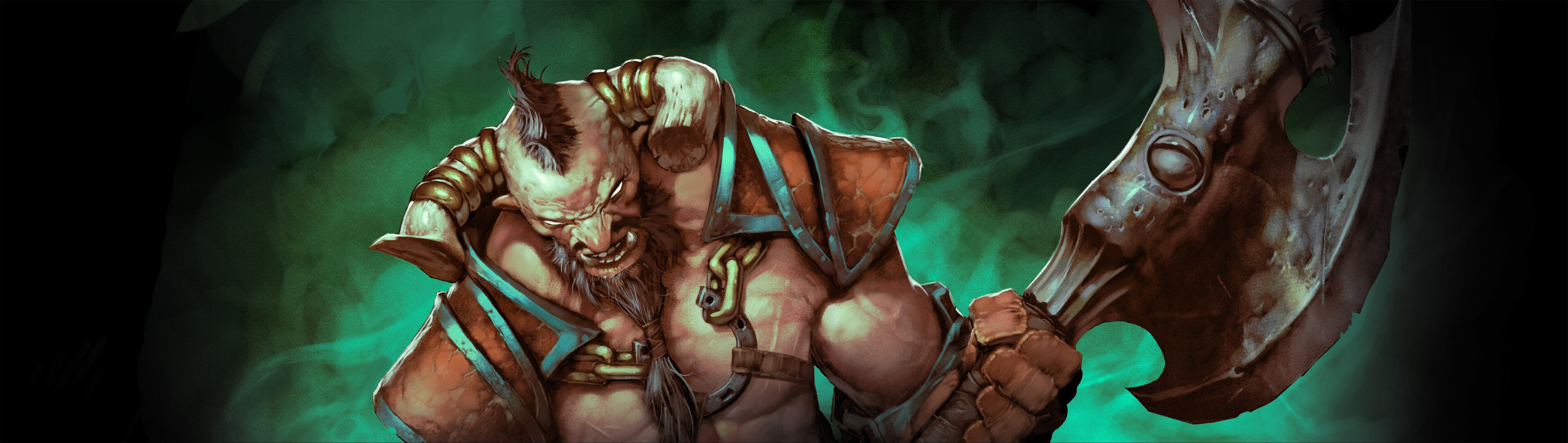 bradwarden centaur warrunner centaur rogi dota 2 obrona starożytnych dota bohater splash art art