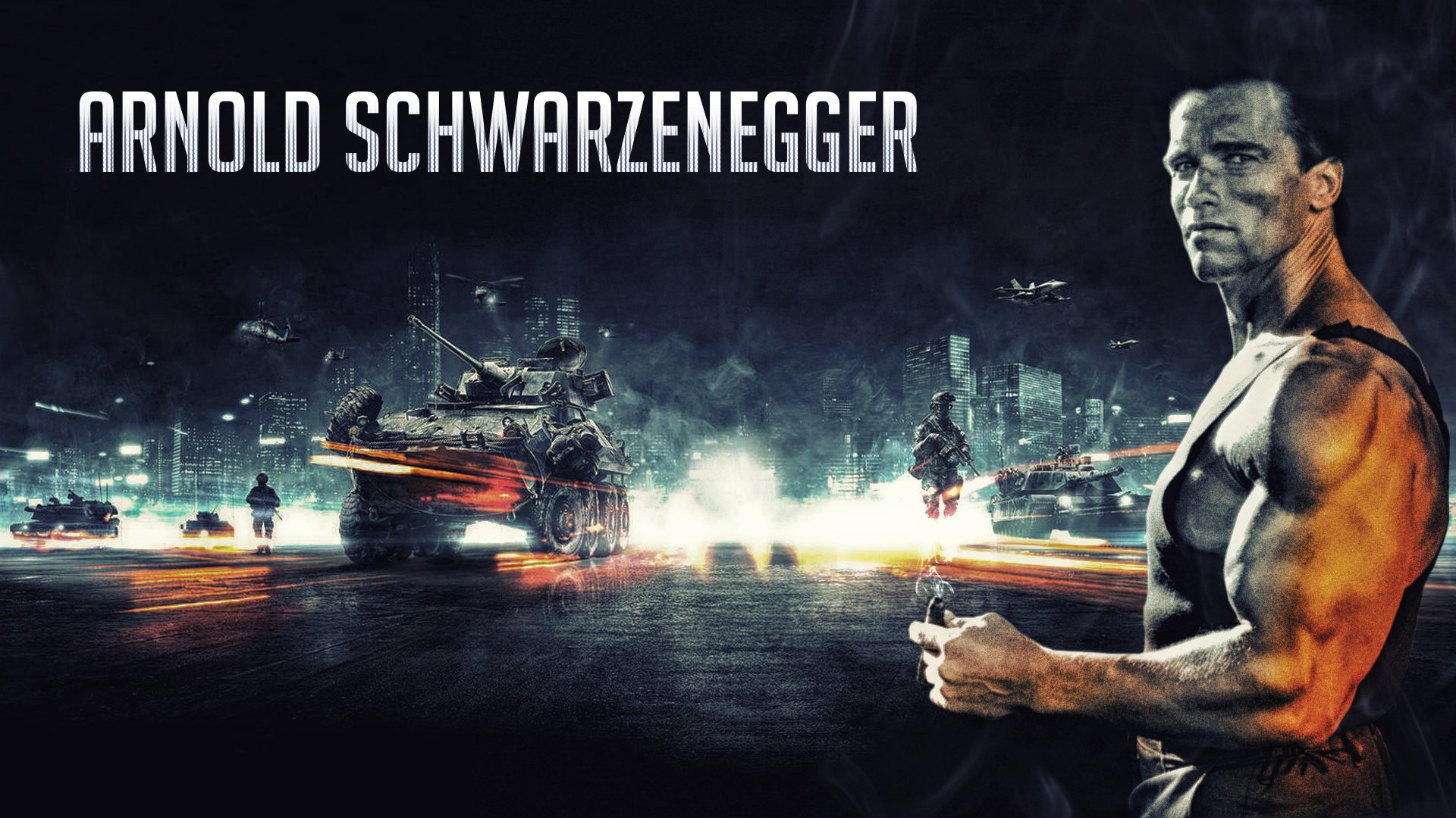 arnold_schwarzenegger schlacht panzer soldat