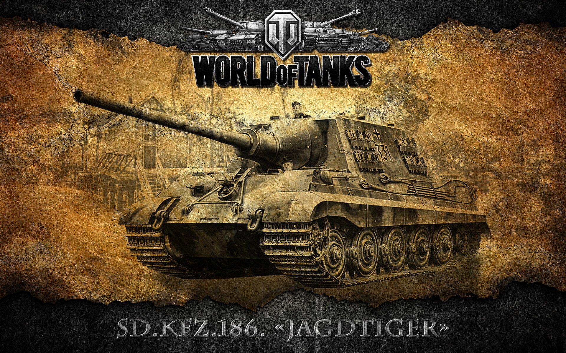 world of tanks wot jagdtiger yagdtiger german pt-acs tank destroyer