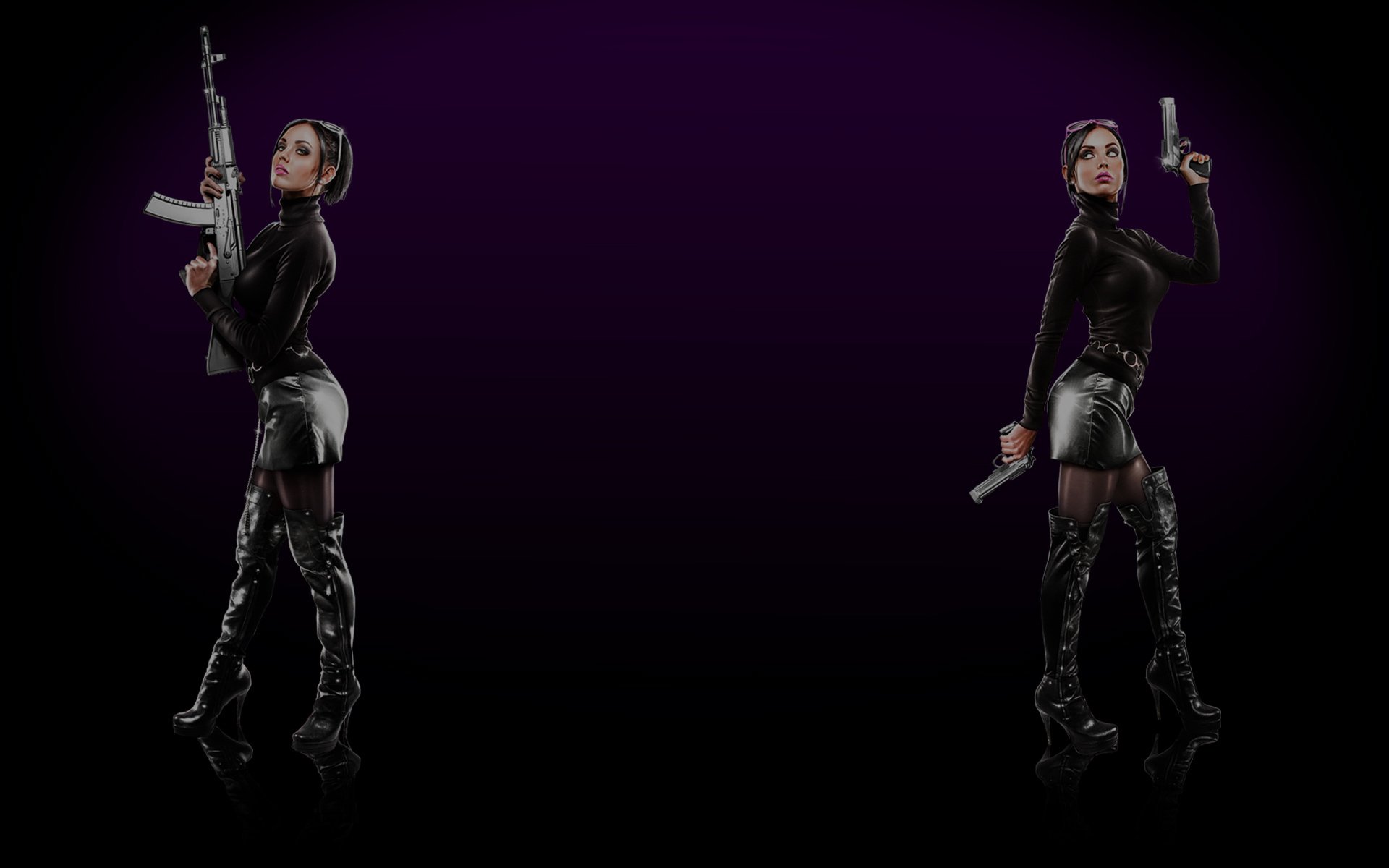 viola und kiki saints row the third profilhintergrund dampf