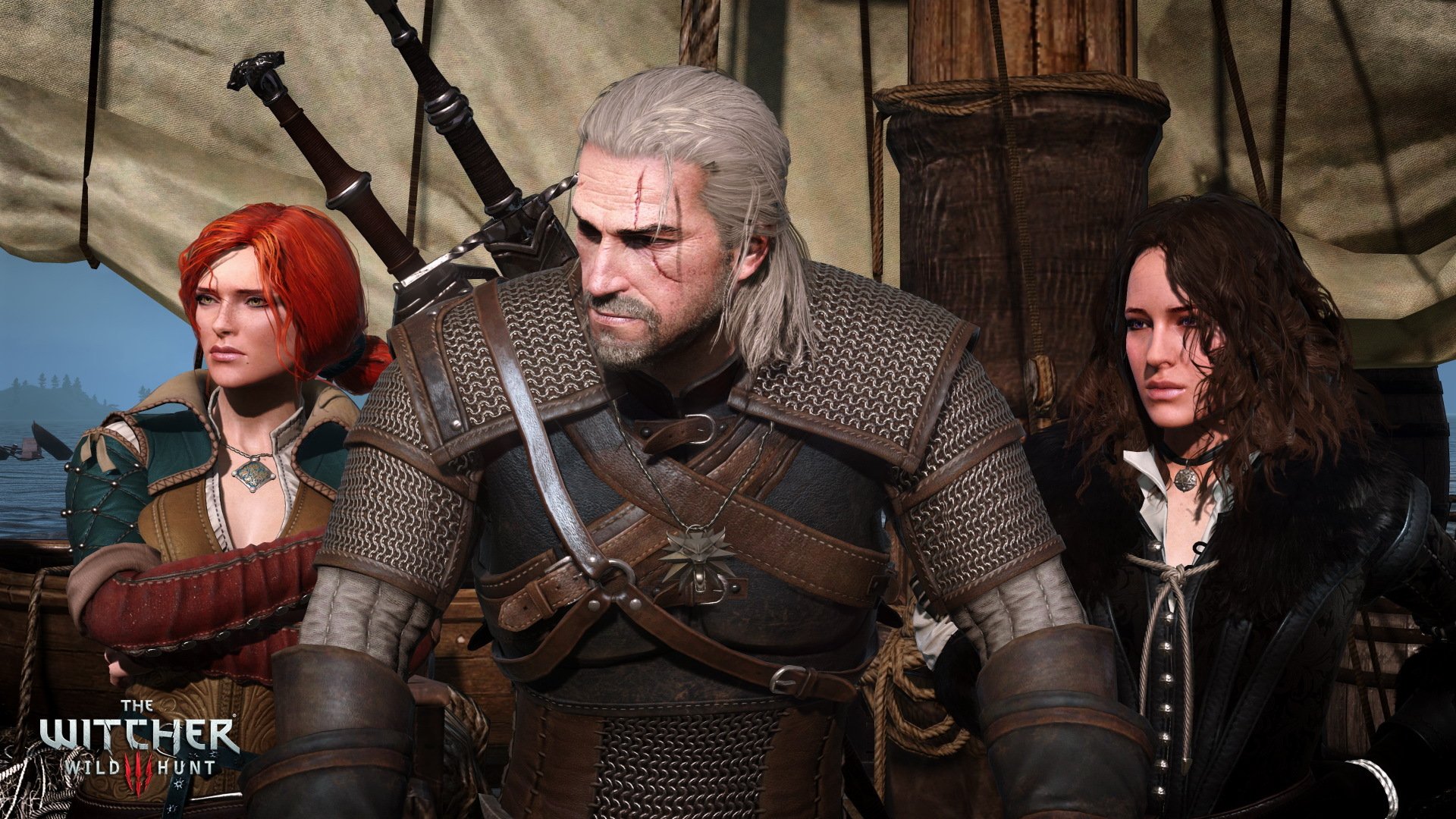 witcher 3 : wilde jagd geralt yennefer triss merigold geralt von rivia