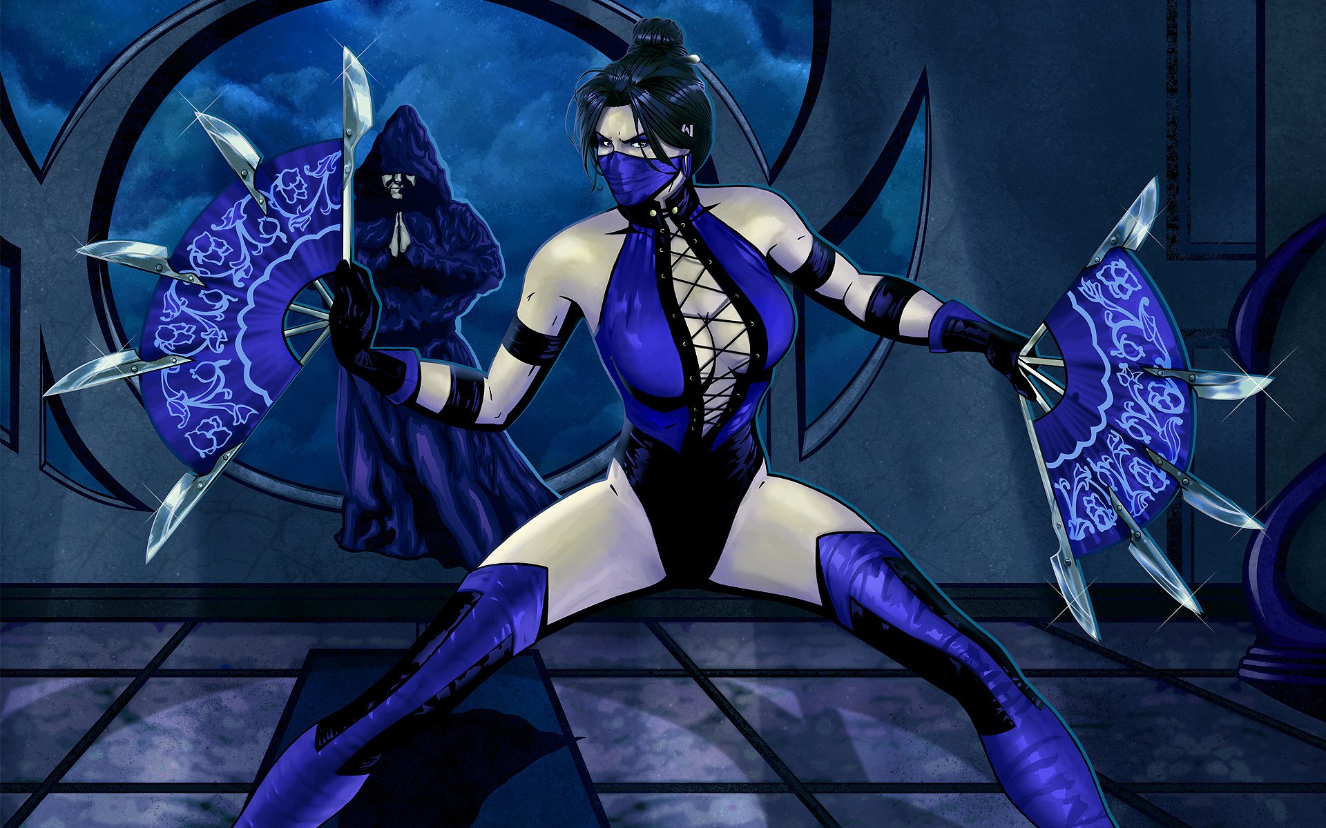 mortal kombat kitana éventail