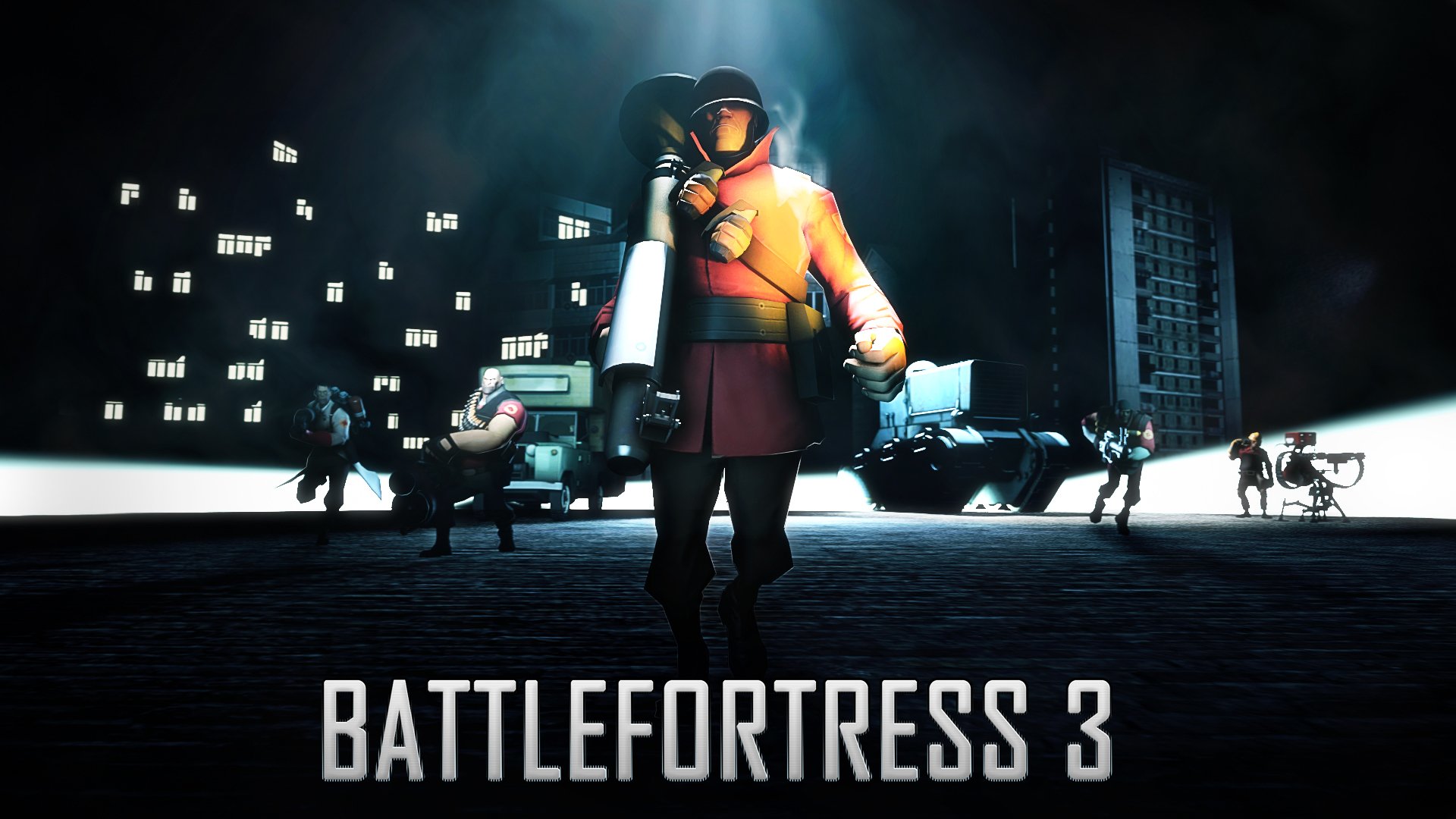 battlefortress 3 team fortress 2 batailles fan art