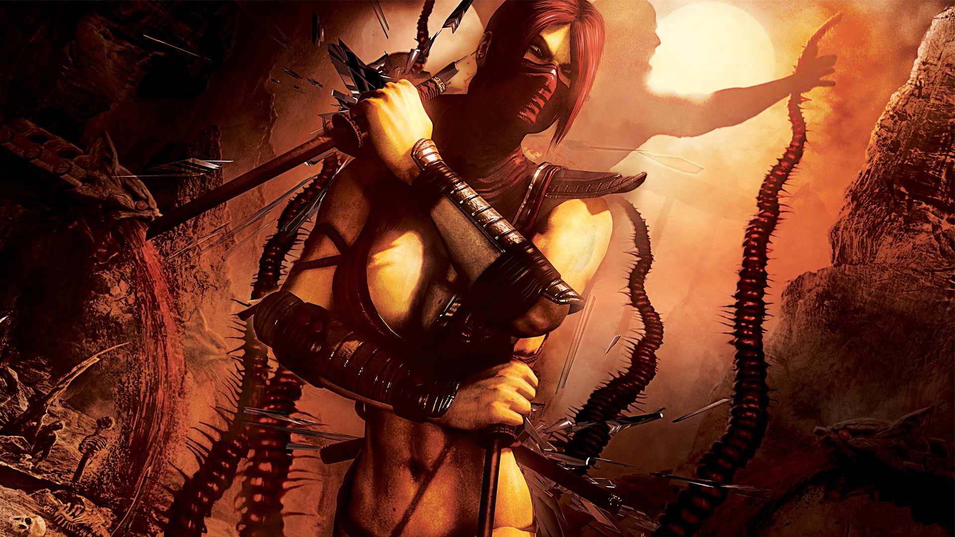 mortal kombat 9 scarlet komplete edizione arte mortal kombat