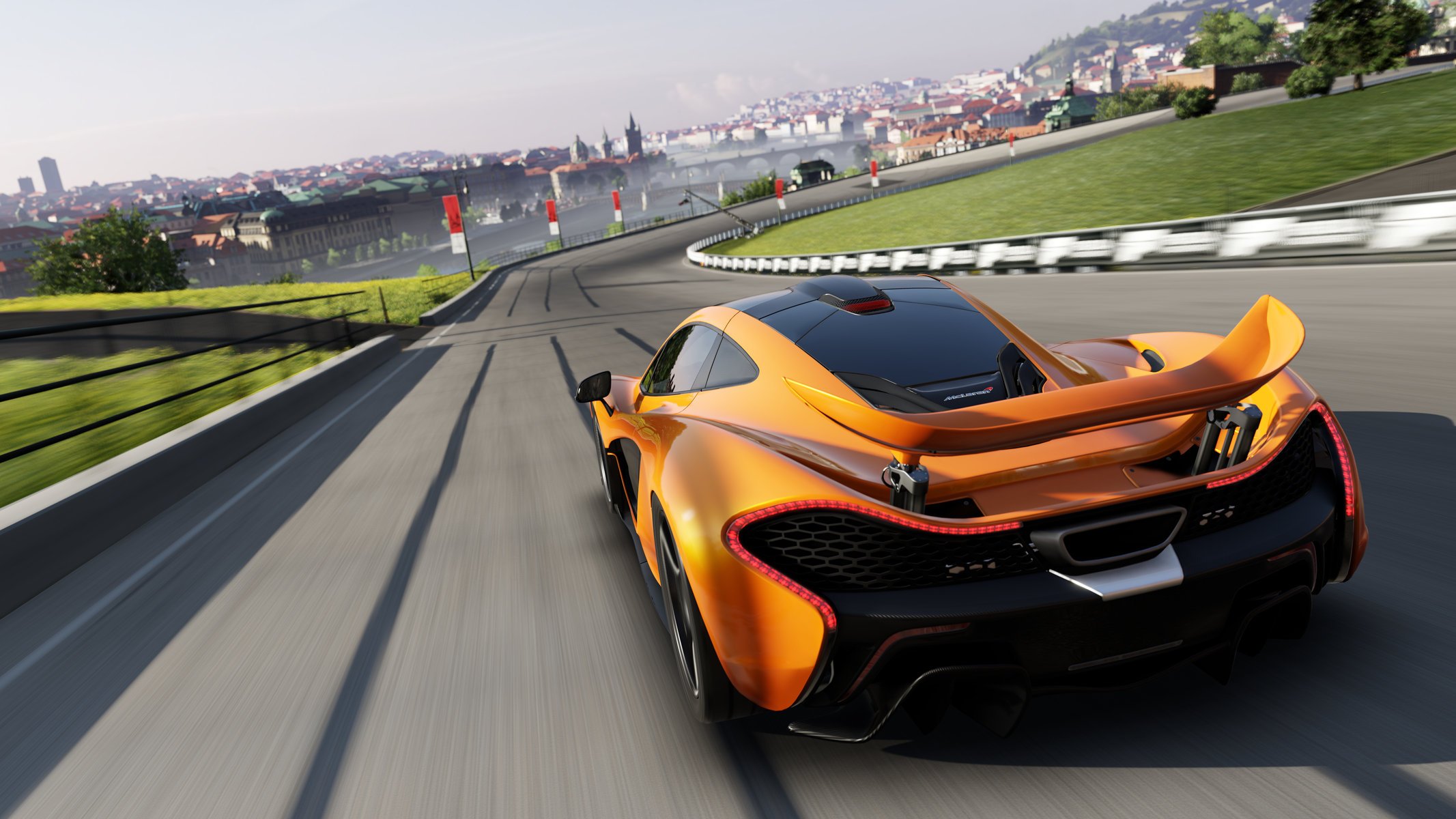 mclaren p1 forza motorsport 5 coche pista carrera velocidad carretera