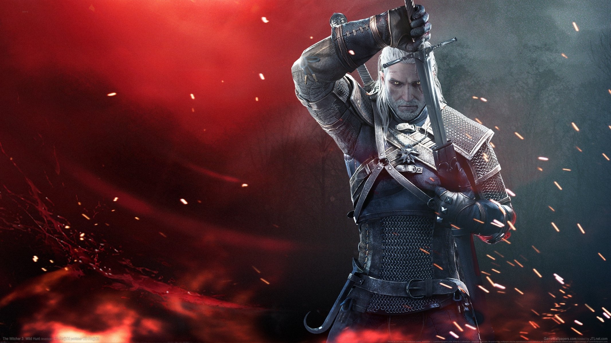 hexer 3 : wilde jagd hexer 3: wilde jagd cd projekt red geralt hexer andrzej sapkowski bart krieger rüstung schwert