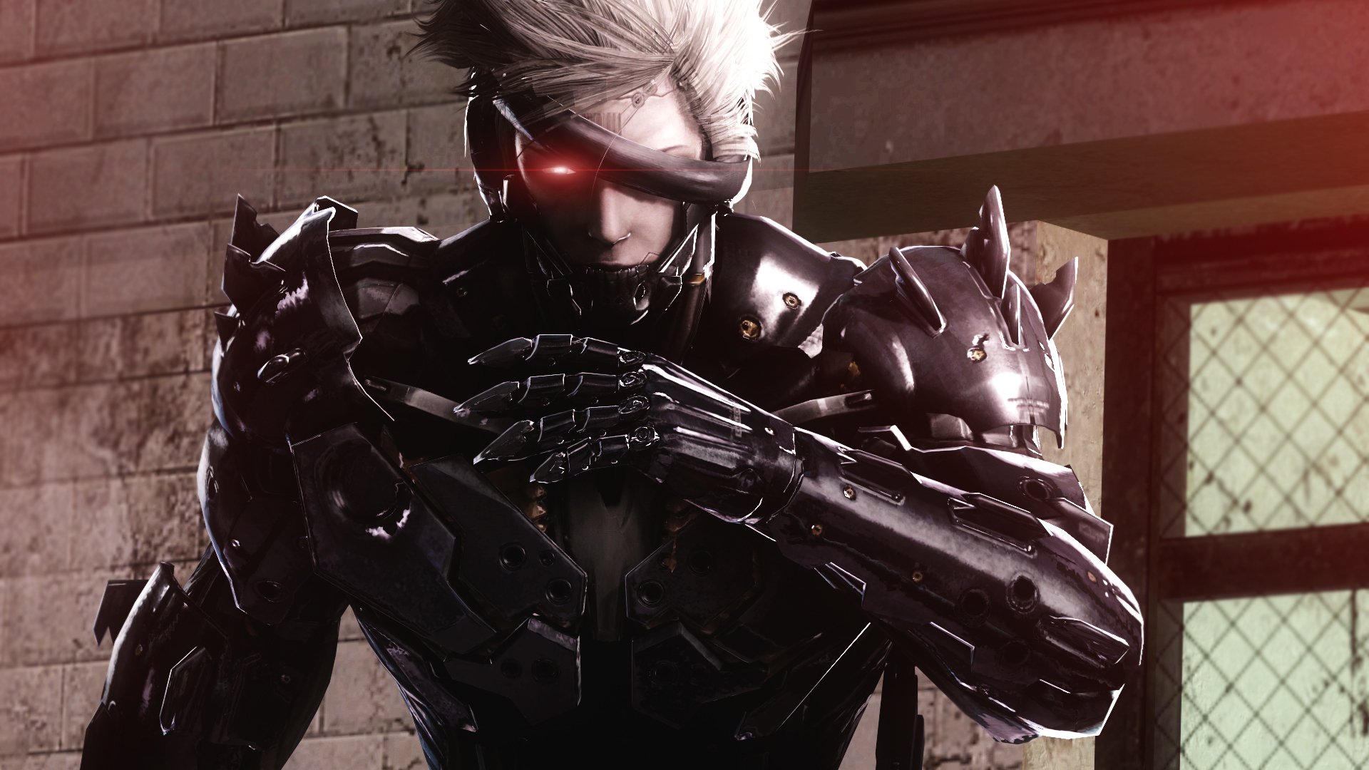 metal gear rising revengeance raiden jack el destripador katana cyborg ninja fan art