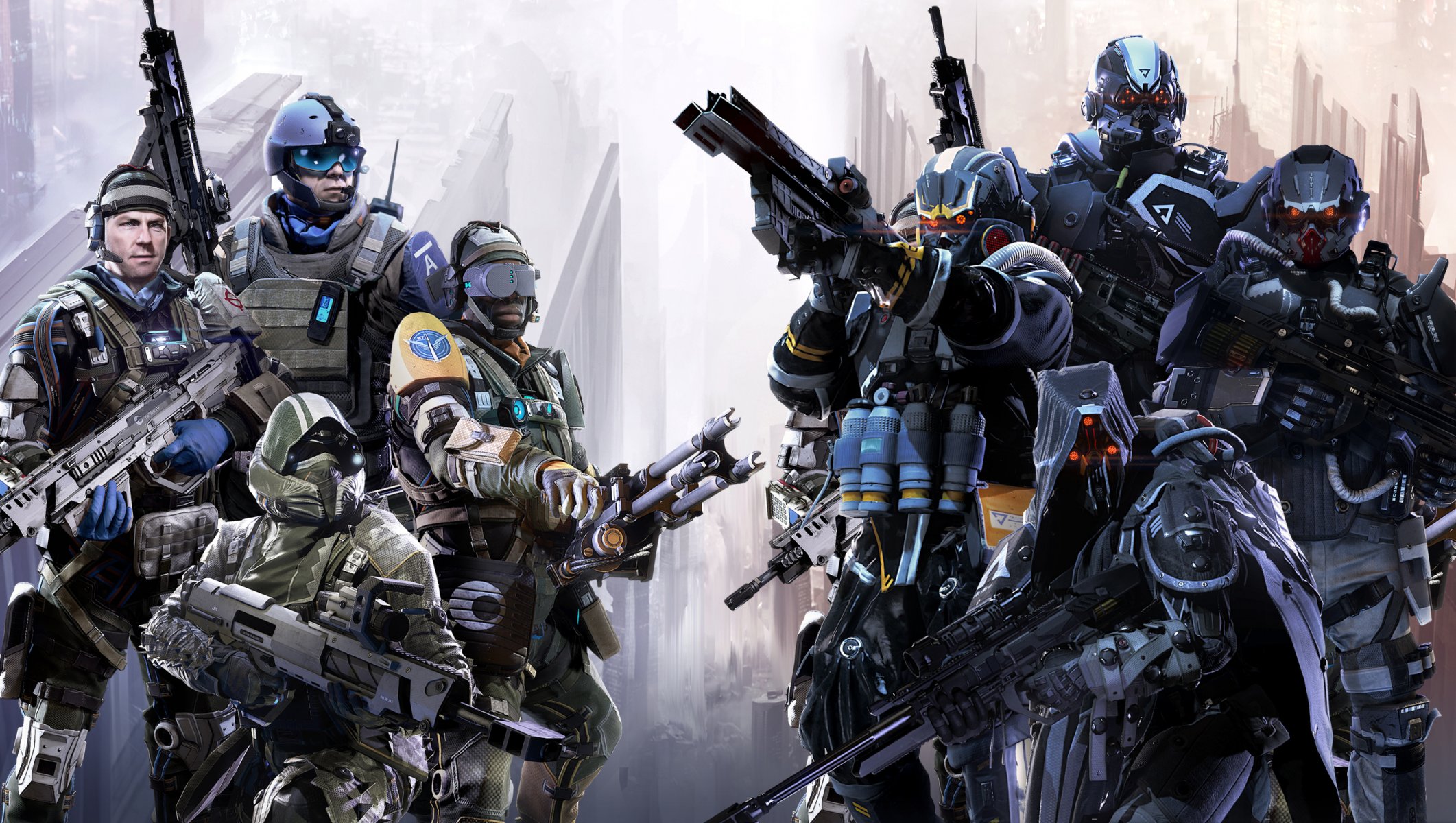 killzone : shadow fall killzone: в плену сумрака солдаты хелгасты мультиплеер оружие экипировка бронежилеты guerrilla games sony computer entertainment