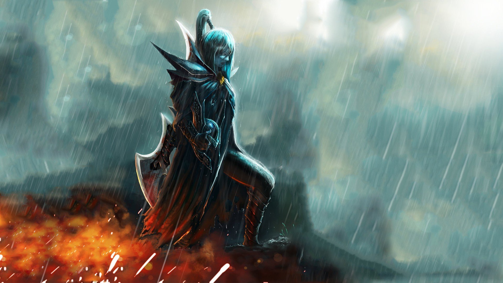 phantom assassin dota 2 art femme jeu