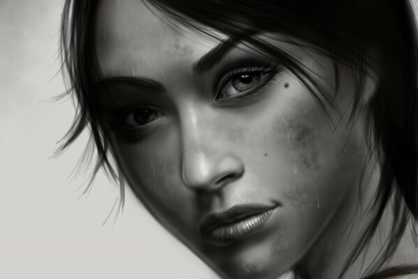 Lara Croft con gli occhi belli