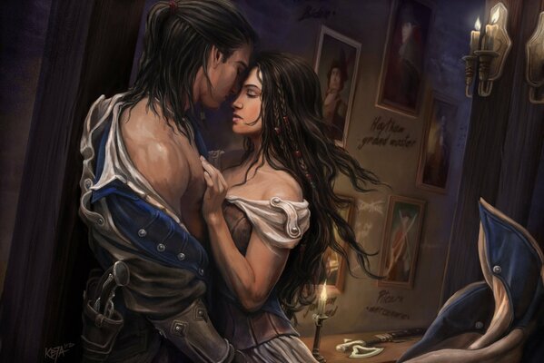 Assassins creed 3 guy and girl