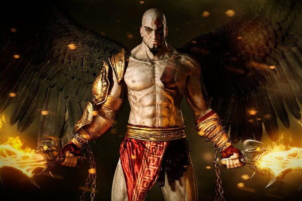 Animated image of the God of War