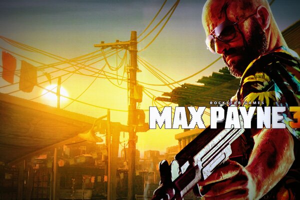 Juego max payne 3 Calvo hombre salvapantallas