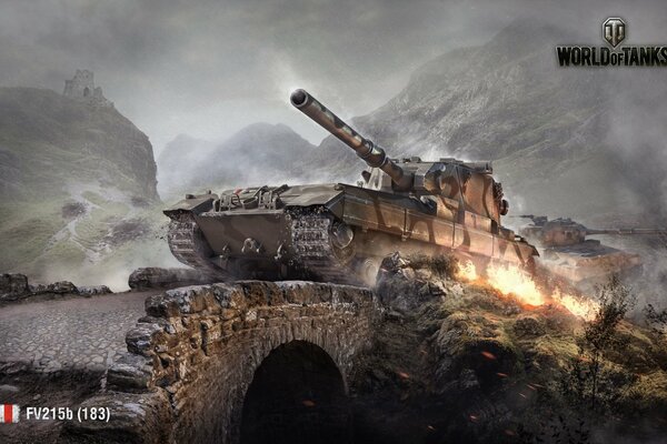 Gioco per Computer World of tanks Serbatoio sul ponte