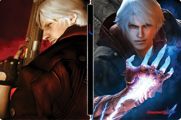 Devil may cry 4. rebelion. Dante Nero tres. la reina roja