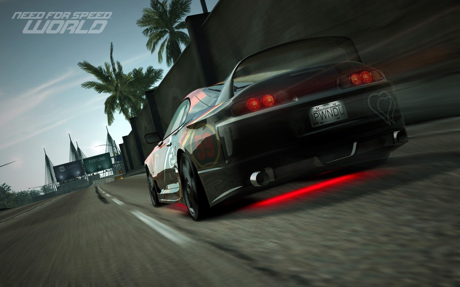 need for speed toyota supra tuning wyścig droga