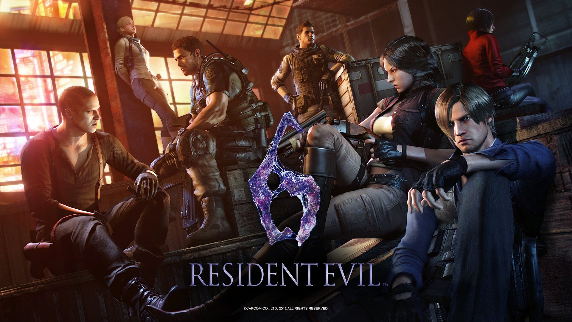 resident evil 6 biohazard 6 leon scott kennedy chris redfield jake mueller jerez birkin elena harper pierce nivans ada wong capcom broń pistolet strzelba