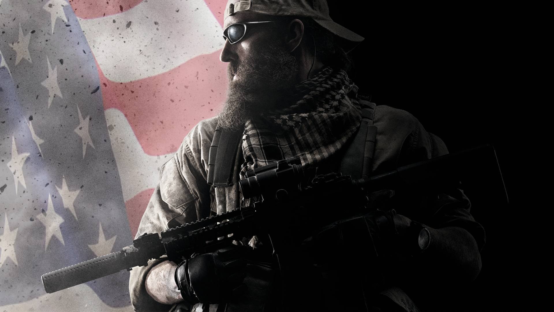 medal of honor game beard machine flag