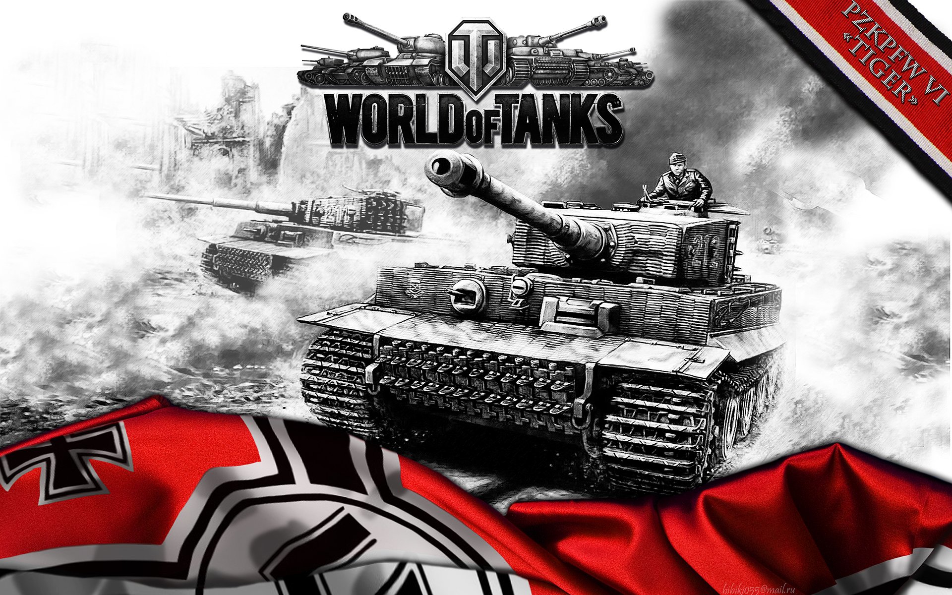 wot world of tanks czołgi tank art tiger niemcy