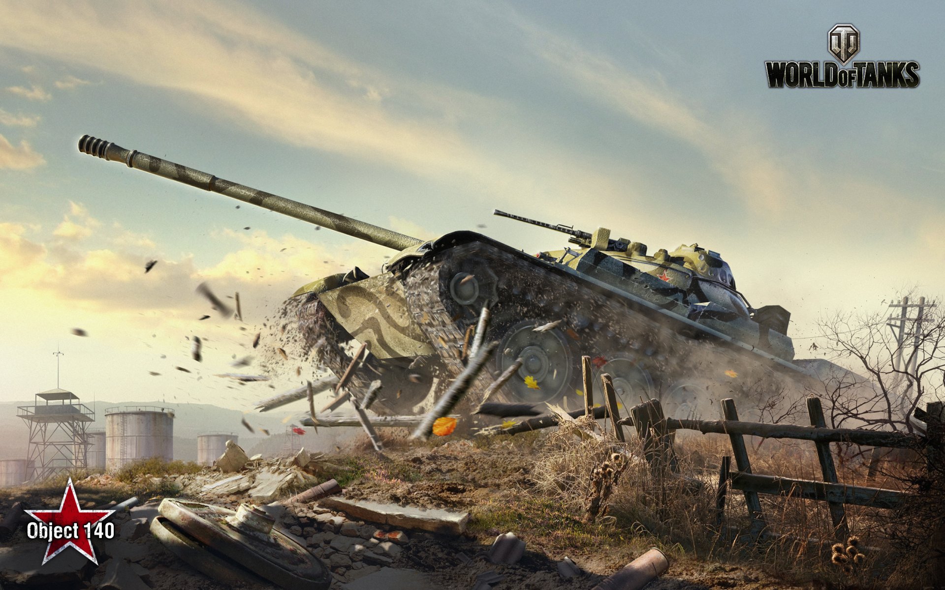 world of tanks wargaming net wot objekt 140 gebäude drähte himmel zaun steine säule wolken sträucher turm bäume tanks blätter tarnung inbrunst sowjetischer mittlerer panzer udssr eisen stamm wg