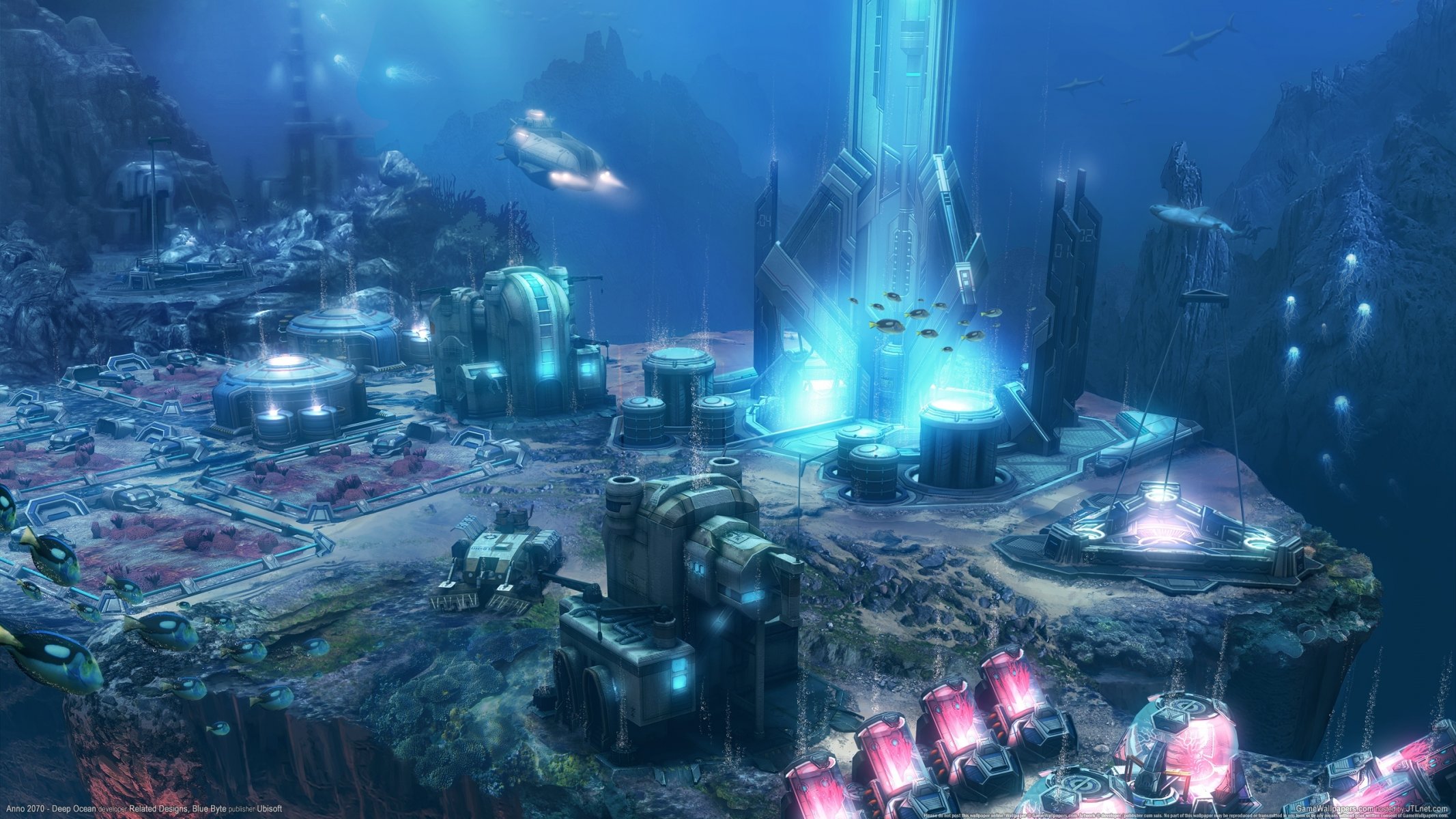 anno 2070 deep ocean powiązane desings blue byte ubisoft