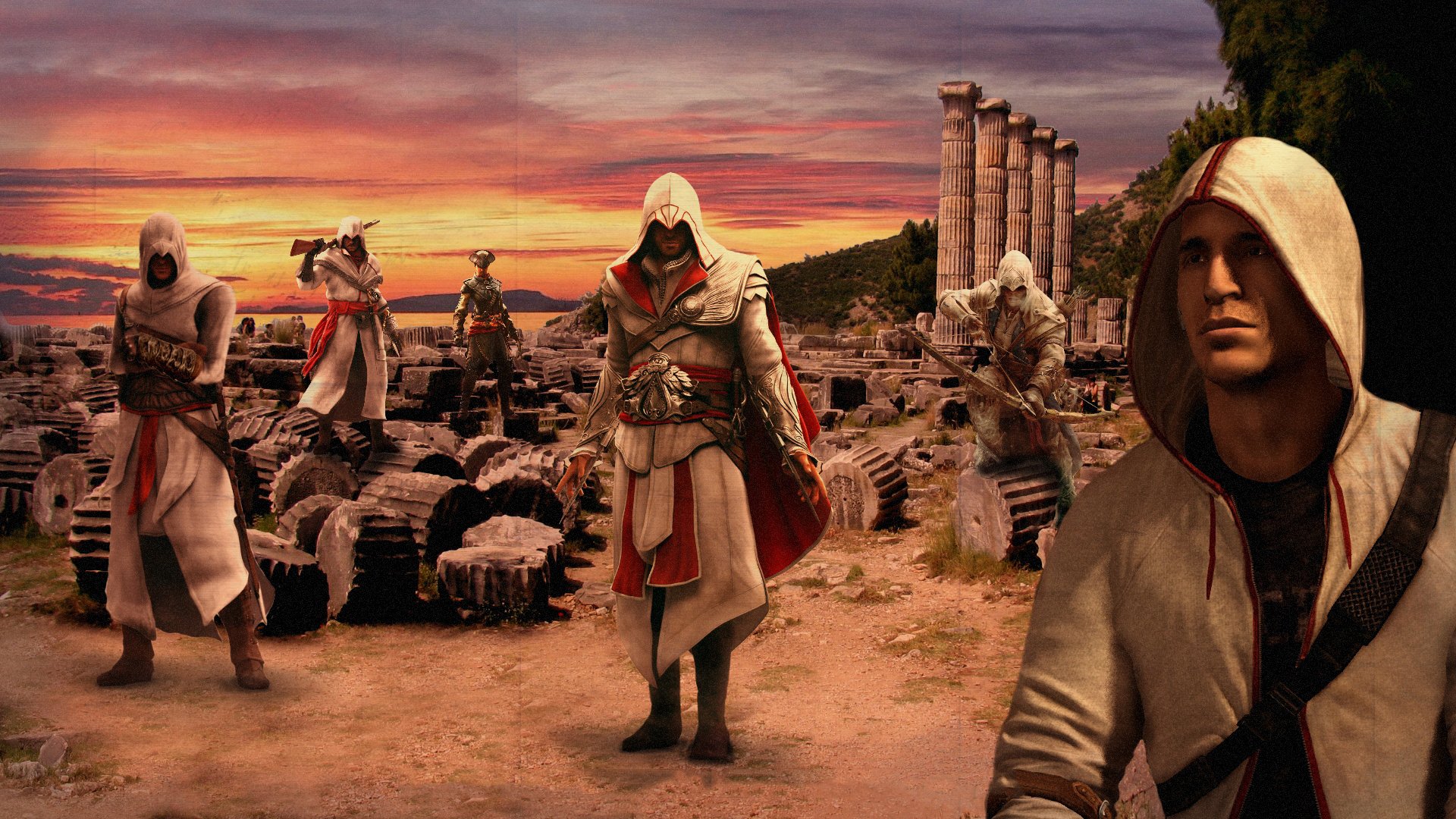 assassin credo desmont altair ezio connor