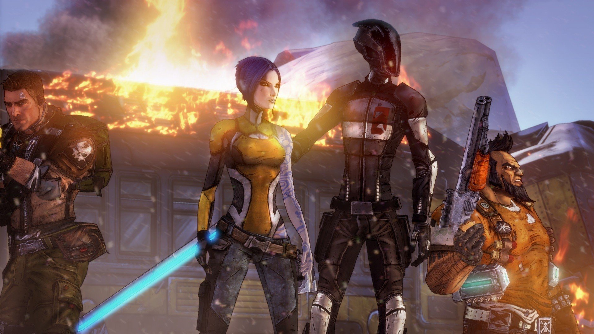 borderlands 2 protagonistas axton maya zero el salvador