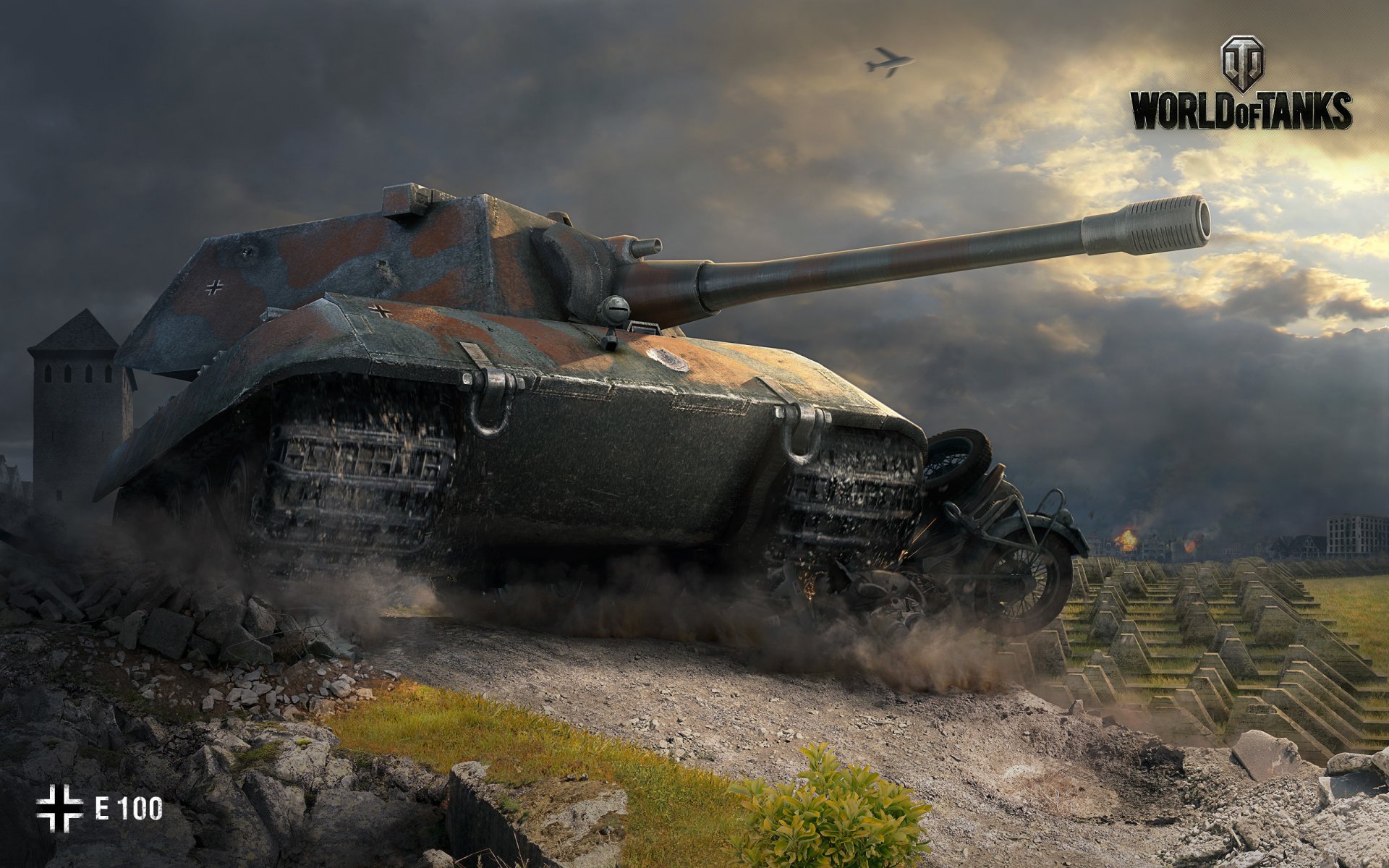 world of tanks wargaming net wot e 100 allemand char lourd camouflage wp