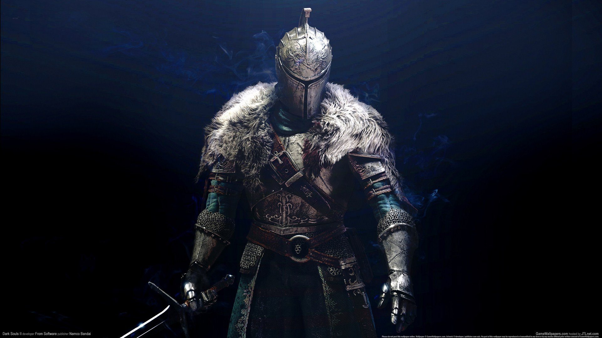 dark souls 2 armor knight game background