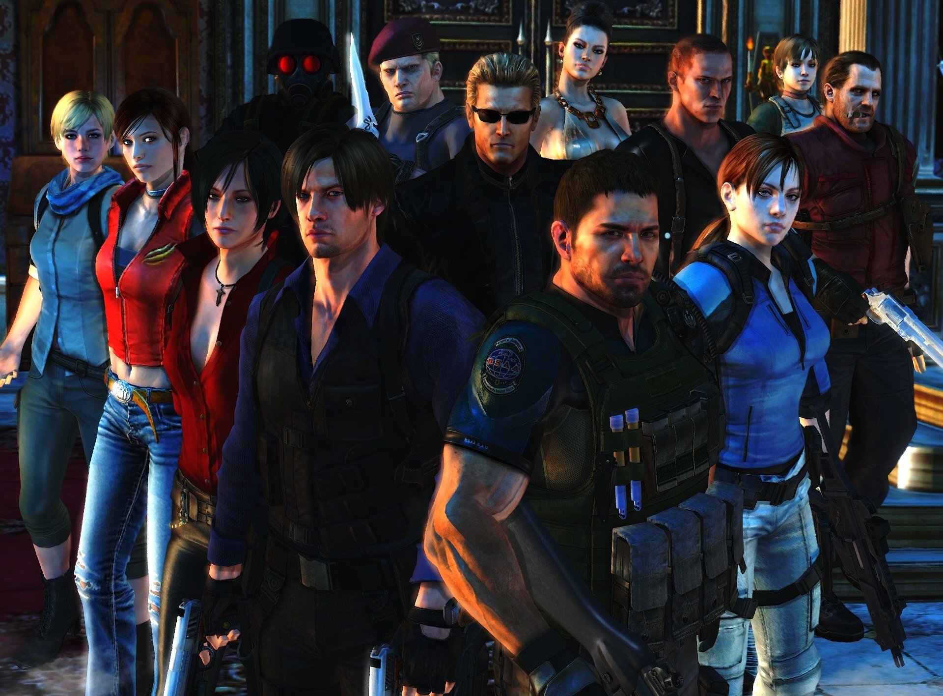 resident evil 6 biologiquement dangereux jake mueller leon scott kennedy resident evil chris redfield fan art albert wesker jill valentine barry burton ada wong personnages claire redfield rebecca chambers jack k