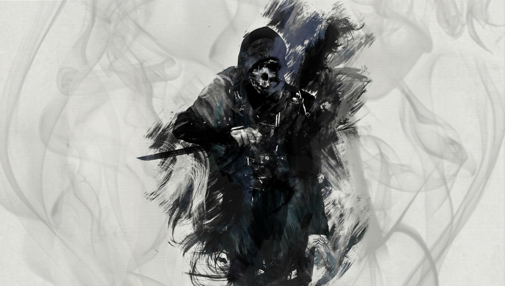 disonorato arte corvo attano assassino corvo giochi arte coltello