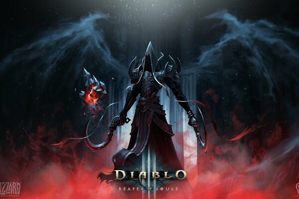 Diablo Reaper alma y ángel de la muerte