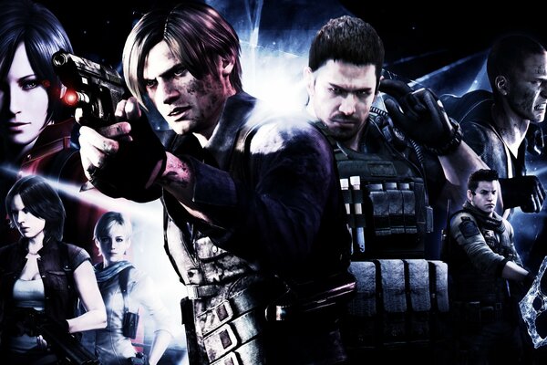 A game based on the matives of the movie Resident Evil